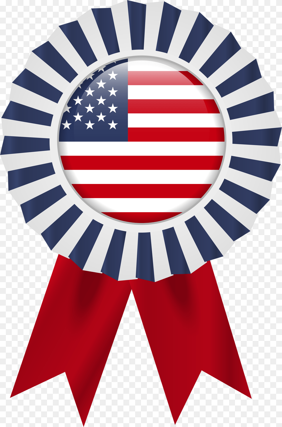 Usa Flag Rosette Clip Art Gallery Yopriceville Ribbon Banner Badge, American Flag, Mailbox Png