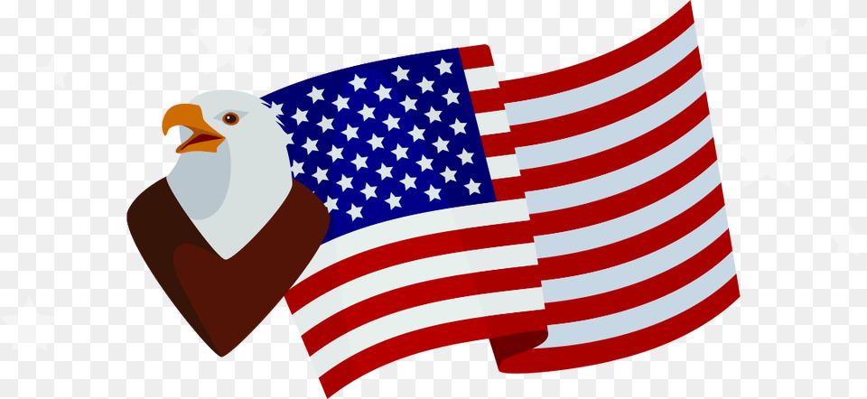 Usa Flag Wave Clipart Hoover Dam Hydroelectric Generators, American Flag, Animal, Bird Free Png