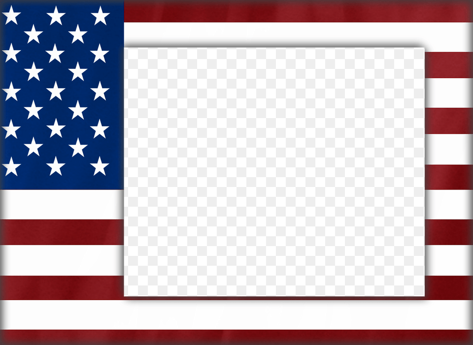 Usa Frame, American Flag, Flag Free Png Download