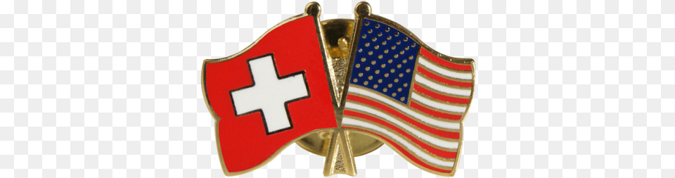 Usa Friendship Flag Pin, Logo, Badge, Symbol Free Transparent Png