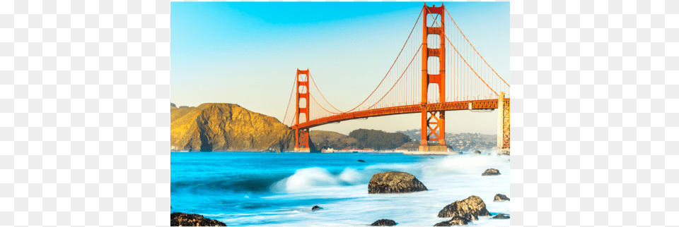 Usa Golden Gate Bridge San Francisco Golden Gate Bridge San Francisco Poster Print, Golden Gate Bridge, Landmark Free Png