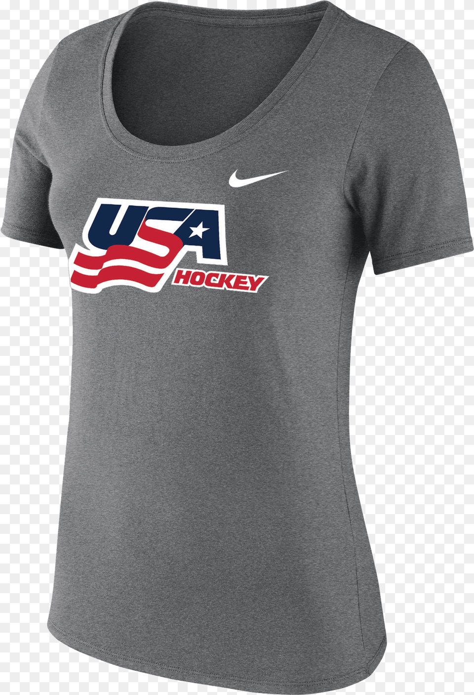 Usa Hockey Nike Cotton Womens Tee Nike Dri Fit Nike Usa Hockey, Clothing, Shirt, T-shirt Free Png Download