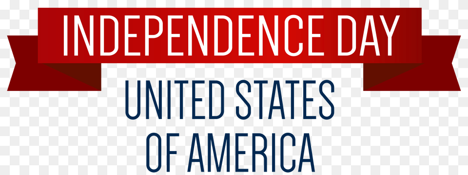 Usa Independence Day Banner Clip Art Gallery, Text, Logo Free Png Download