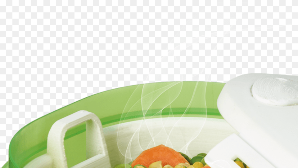 Usa Made Microwavable Steam In Steamer Container Dish, Food, Lunch, Meal, Cutlery Png Image