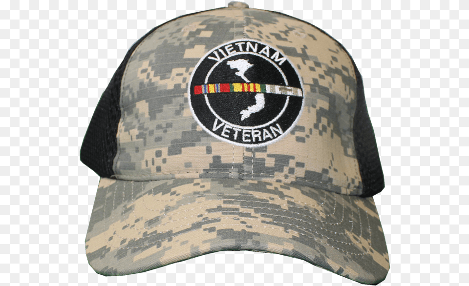 Usa Made Vietnam Digital Mesh Hat For Baseball, Baseball Cap, Cap, Clothing, Helmet Free Png Download