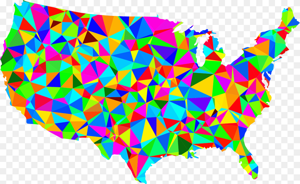 Usa Map, Art, Graphics, Pattern, Person Png Image