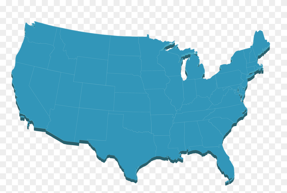 Usa Map, Chart, Plot, Atlas, Diagram Png Image