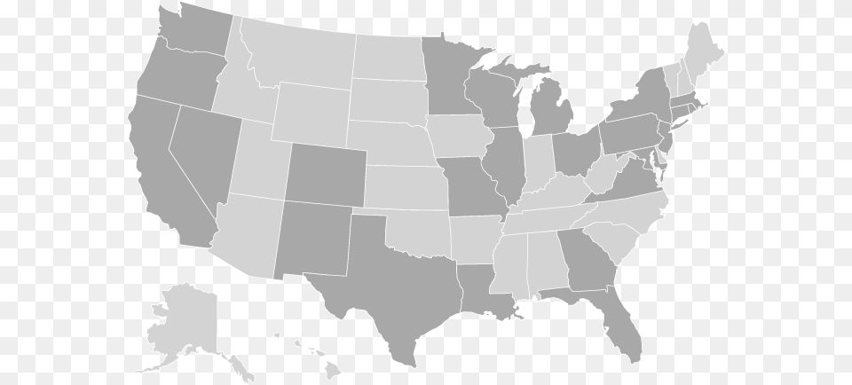 Usa Map, Chart, Plot, Atlas, Diagram Free Transparent Png
