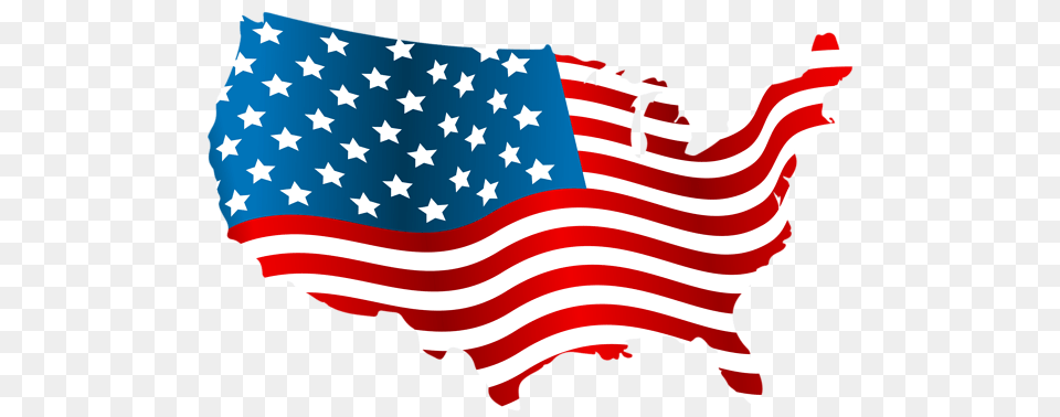 Usa Map, American Flag, Flag Free Transparent Png