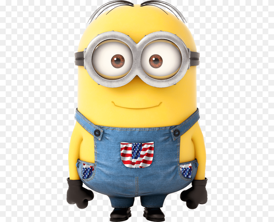 Usa Minion Transparent Minion Transparent Background, Baby, Person, Plush, Toy Free Png