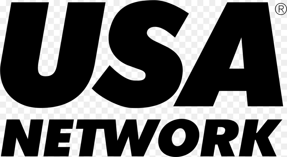 Usa Network Logo History, Gray Free Png