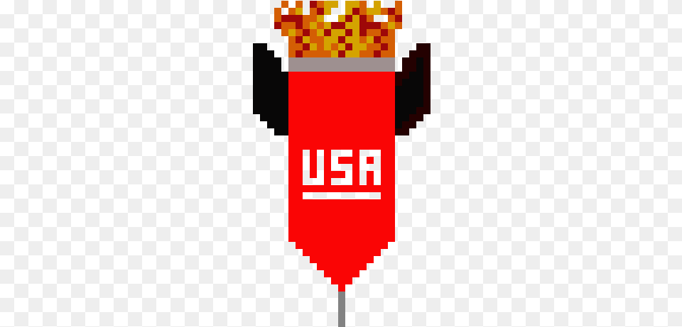 Usa Nuke Pixel Art, Logo, Dynamite, Weapon Free Png Download