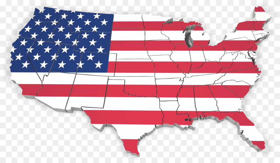 Usa Outline, American Flag, Flag, Person, Baby Free Transparent Png