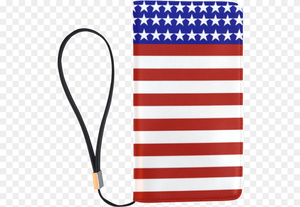 Usa Patriotic Stars Amp Stripes Men S Clutch Purse Model Flag Of The United States, American Flag, Accessories, Strap Png Image