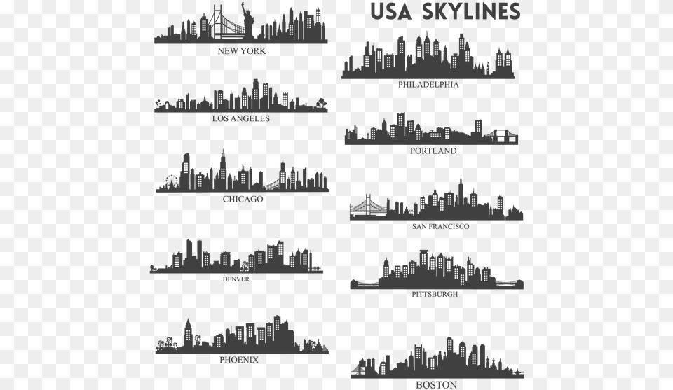 Usa Skyline Silhouette, Tomb, Military, Navy Free Png