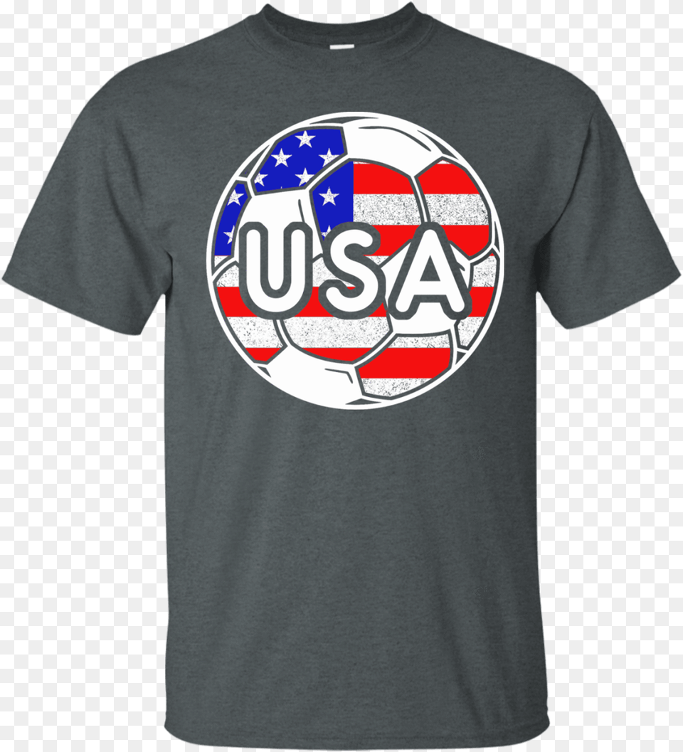 Usa Soccer Usa Soccer With America Jersey Color National Team, Ball, Clothing, Football, Shirt Free Png