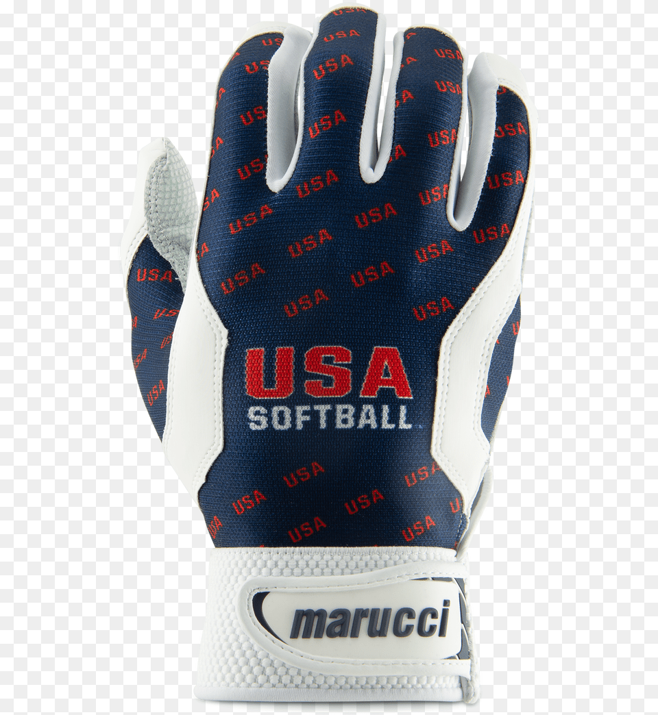 Usa Softball Navy Batting Gloves Football Gear, Baseball, Baseball Glove, Clothing, Glove Png Image