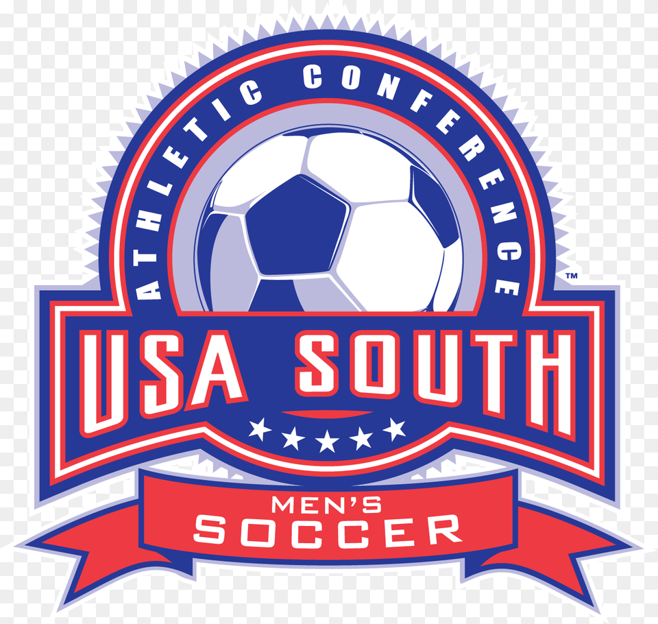 Usa South Athletic Conference Logos, Badge, Logo, Symbol, Ball Free Png Download