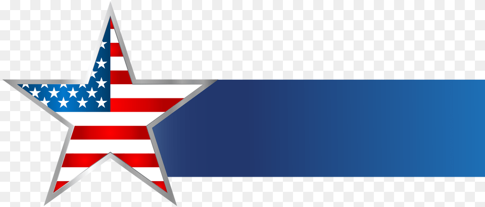 Usa Star Banner Clip Art Image American Flag Banner, American Flag, Star Symbol, Symbol Free Png