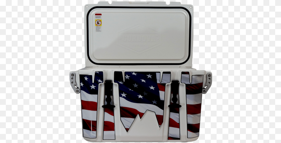 Usa Stars Amp Stripes Companion Lid Open Messenger Bag, Appliance, Cooler, Device, Electrical Device Png