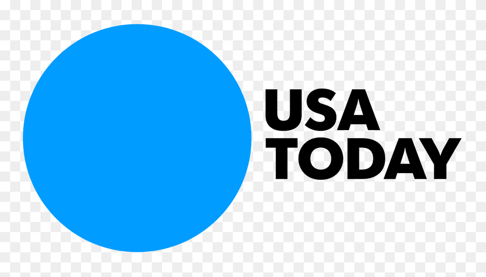 Usa Today Blue World Logo, Sphere, Astronomy, Moon, Nature Free Transparent Png