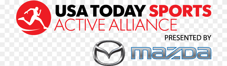 Usa Today Sports Active Alliance Presented By Mazda Graphic Design, Logo, Symbol Free Transparent Png