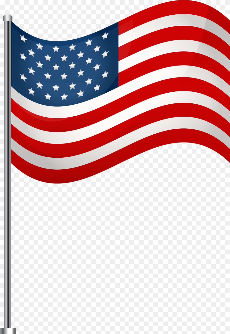 Usa Transparent Clip Transparent Background American Flag Clipart, American Flag Png Image