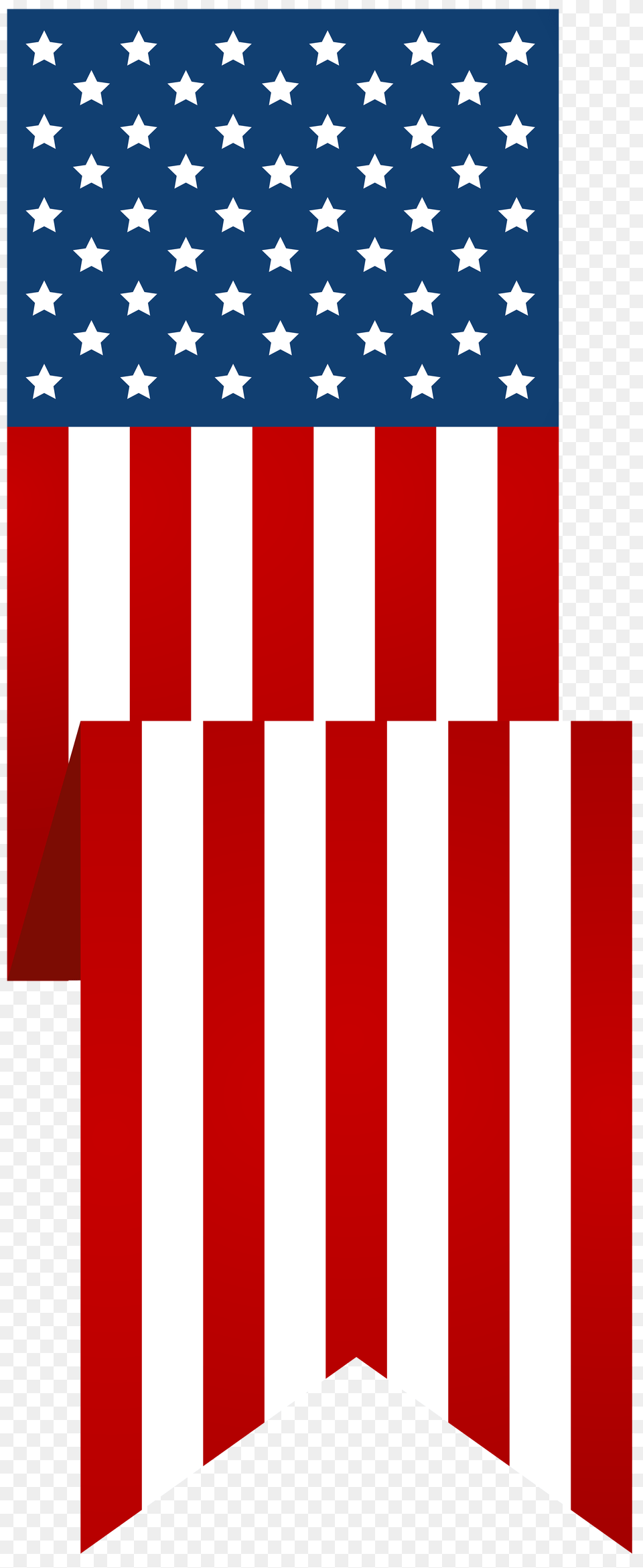 Usa Vertical Banner Clip Art, American Flag, Flag Free Png