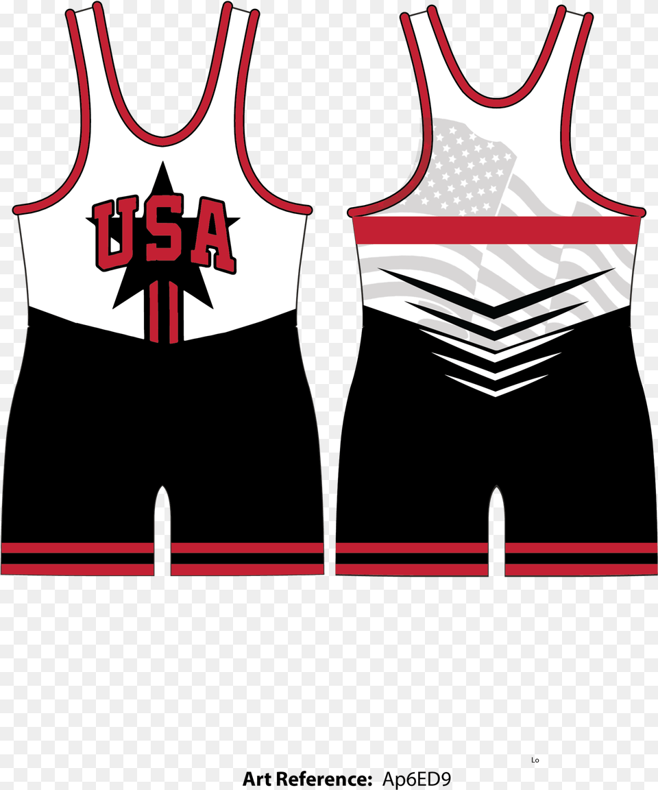 Usa Wrestling Singlet Eagle Men S Track Singlet, Clothing, Tank Top Free Transparent Png