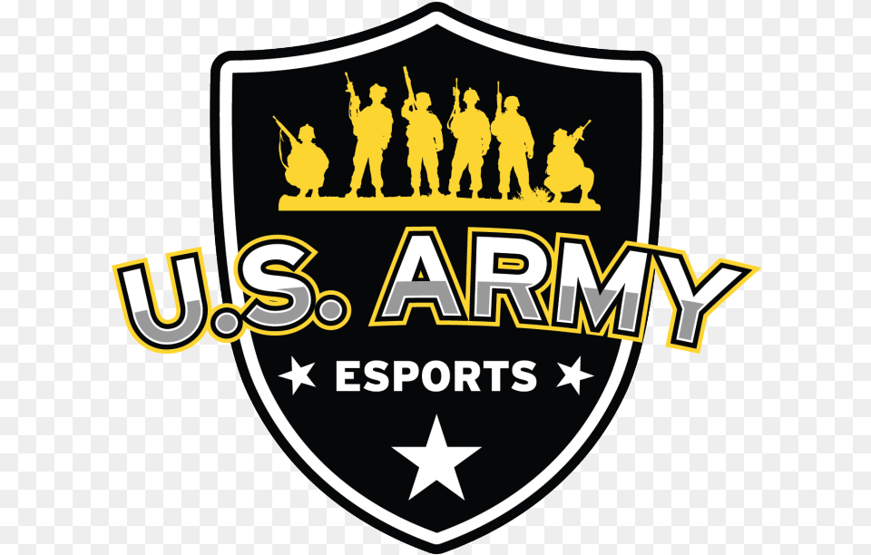Usaet Rocket League Us Army Esports, Logo, Person, Emblem, Symbol Png Image