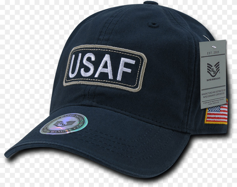 Usaf Cap Usa Flag Navy Usaf Retired Ball Cap, Baseball Cap, Clothing, Hat Png Image