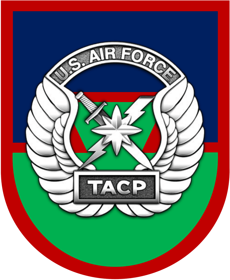 Usaf Tactical Air Control Party Beret Flash Clipart, Emblem, Symbol, Logo, Badge Free Transparent Png