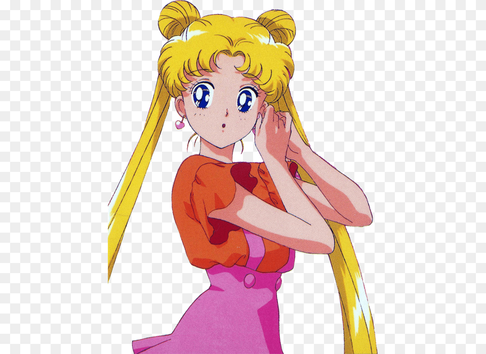 Usagi Tsukino, Person, Book, Comics, Publication Free Transparent Png