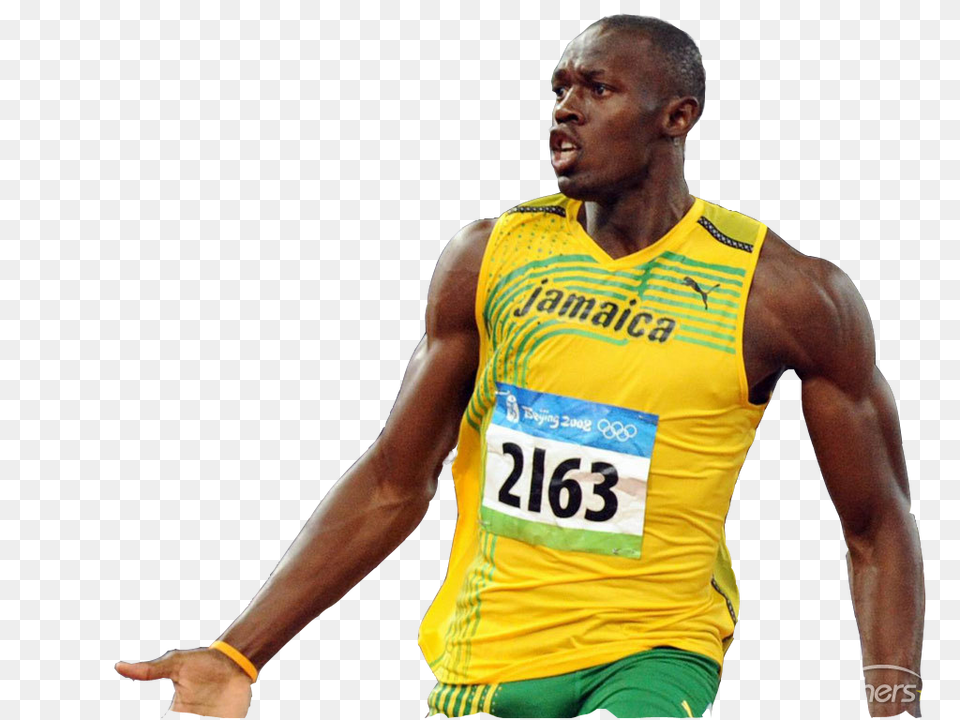Usain Bolt Clipart, Adult, Male, Man, Person Png