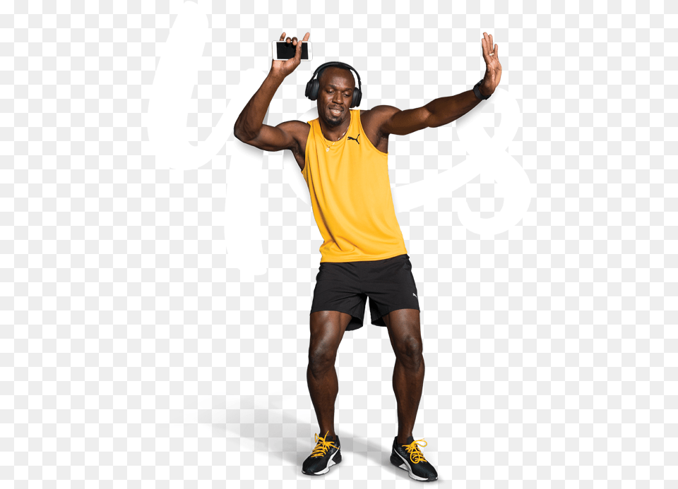 Usain Bolt Transparent Background, Adult, Person, Man, Male Png