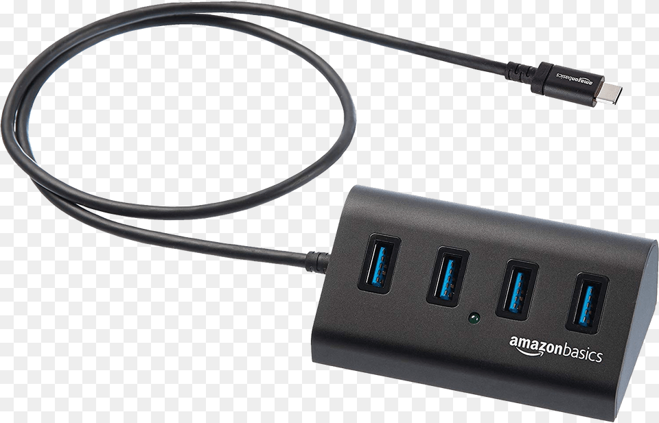 Usb C Hub Long Cable, Electronics, Hardware, Adapter Png Image