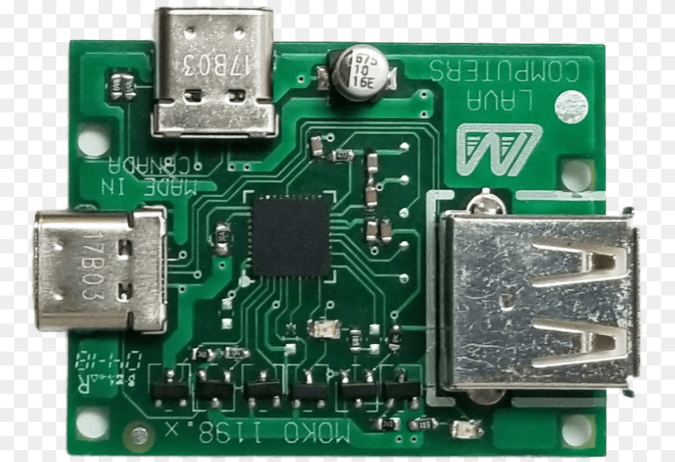 Usb C Otghost Charging Adapter Electronic Component, Electronics, Hardware, Printed Circuit Board, Camera Free Png Download