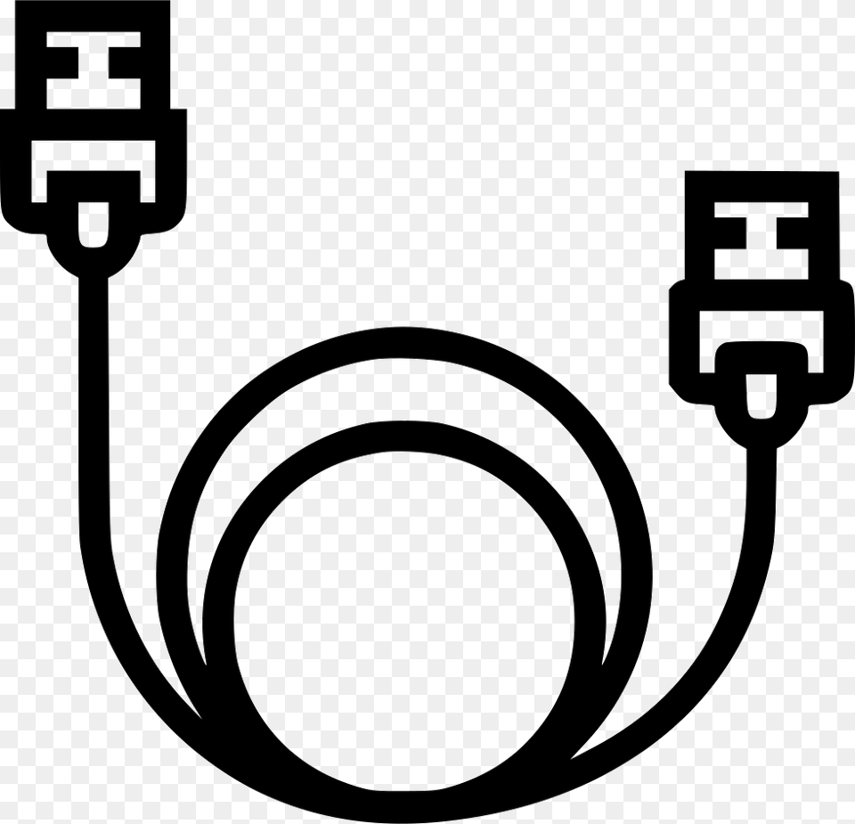 Usb Cable Icon Download, Adapter, Electronics, Smoke Pipe Free Png