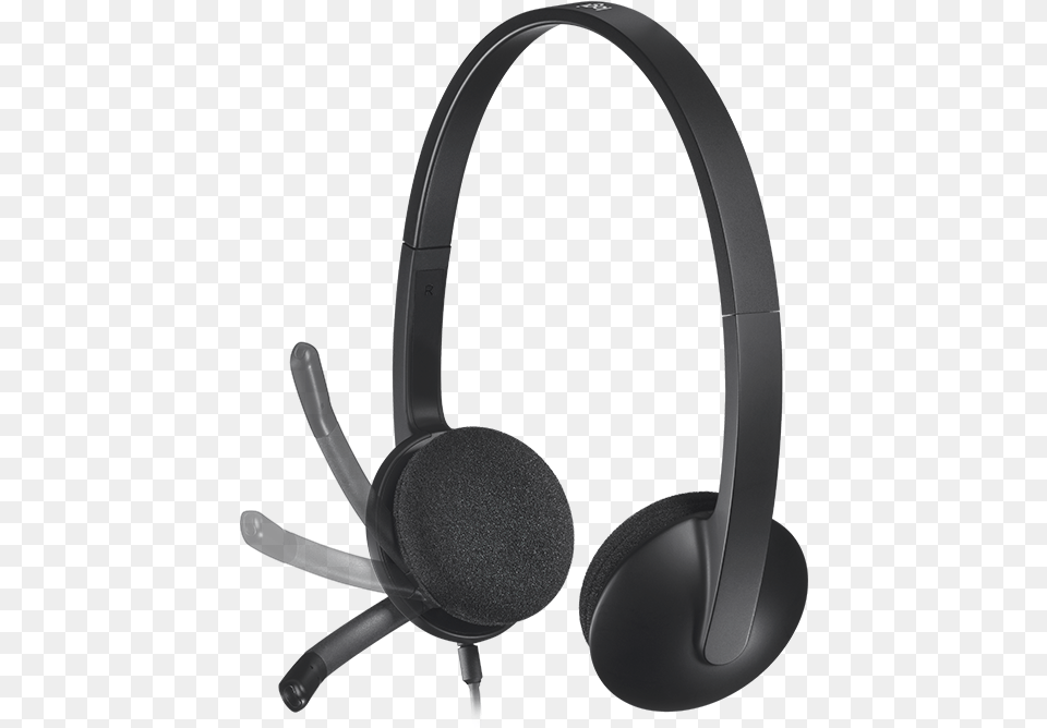 Usb Computer Headset Logitech, Electronics, Headphones, Electrical Device, Microphone Free Png