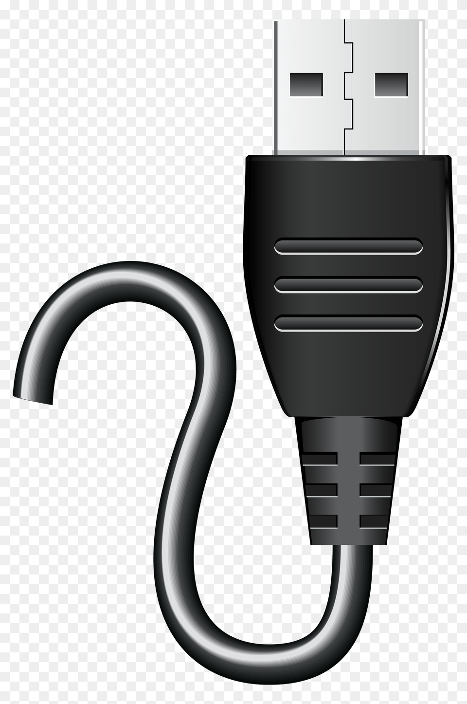 Usb Connector Clipart, Adapter, Electronics, Plug, Gas Pump Png Image