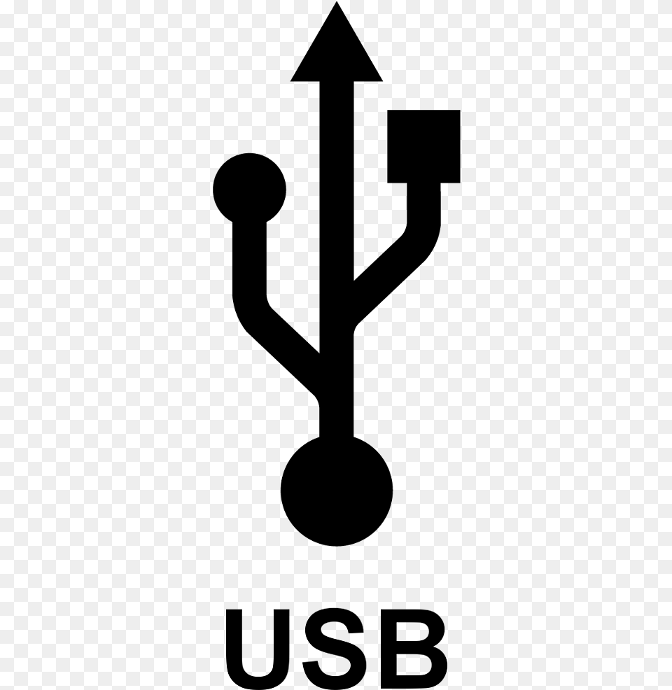 Usb Icon, Gray Png