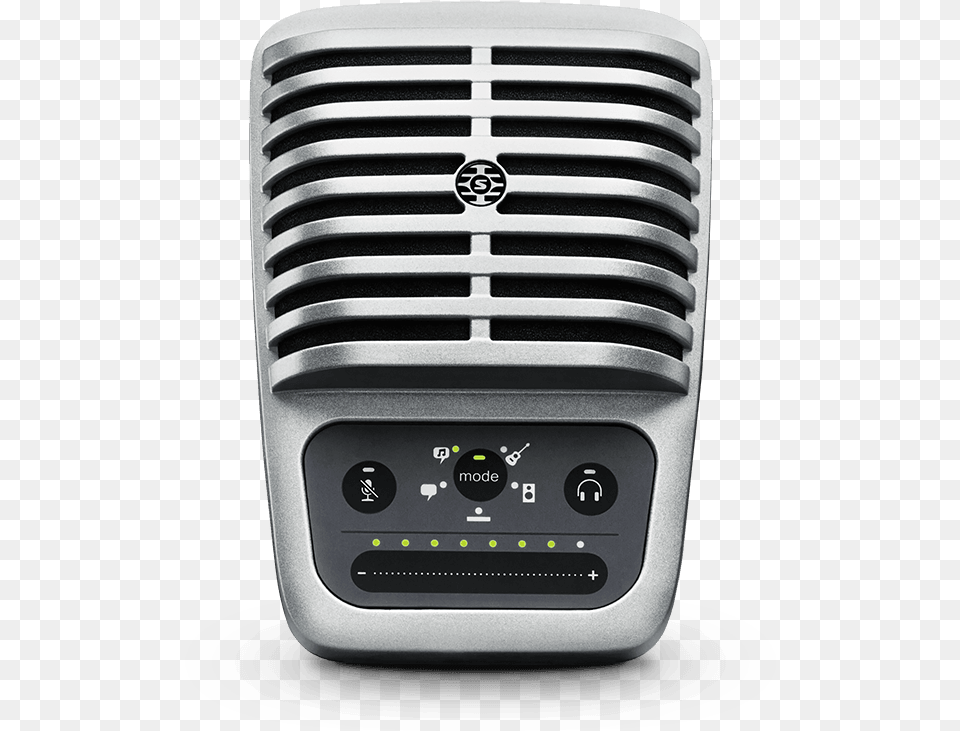 Usb Microphone Shure Usb Mic, Electrical Device, Electronics, Mobile Phone, Phone Png Image