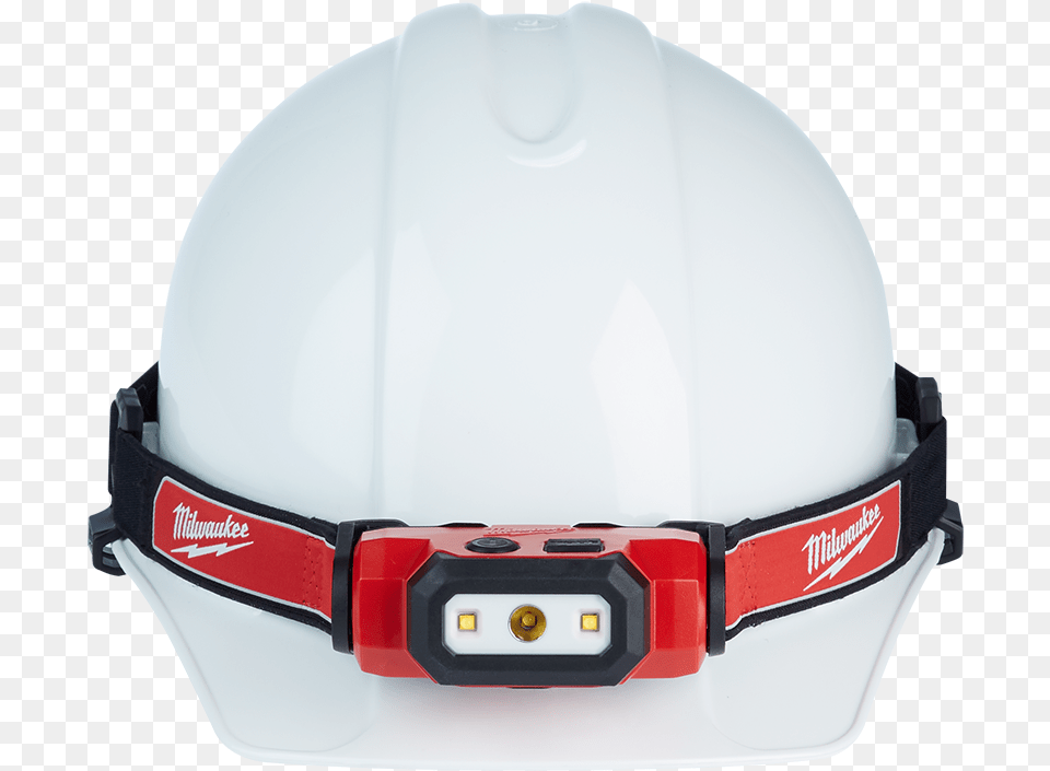 Usb Rechargeable Hard Hat Headlamp Kit Milwaukee Headlamp, Clothing, Hardhat, Helmet, Accessories Png Image