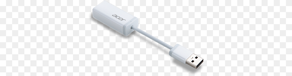 Usb To Lan Cable White Acer Usb To Lan, Adapter, Electronics, Blade, Razor Png