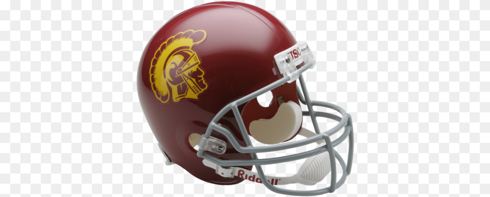 Usc Trojans Ncaa Replica Full Size Helmet Washington Redskins Throwback Helmets, American Football, Football, Football Helmet, Sport Png