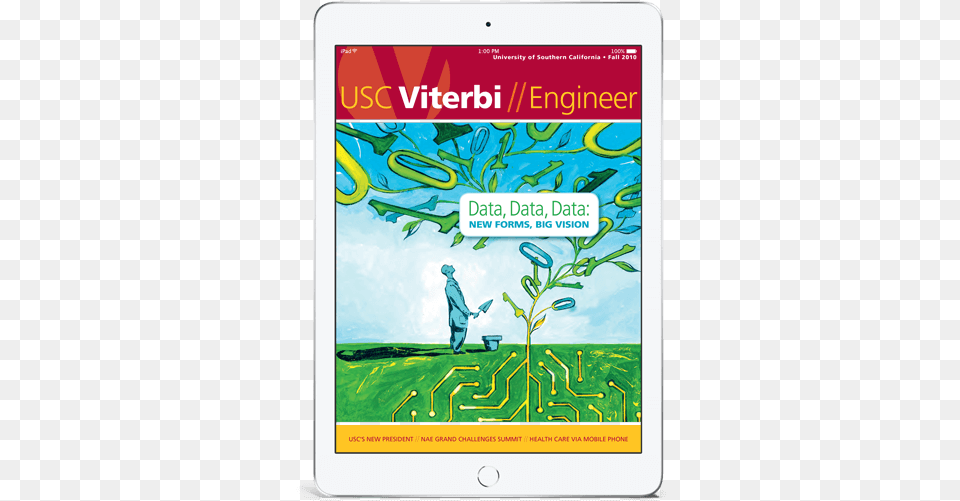 Usc Viterbi School Of Engineering, Publication, Book, Person, Advertisement Free Png Download