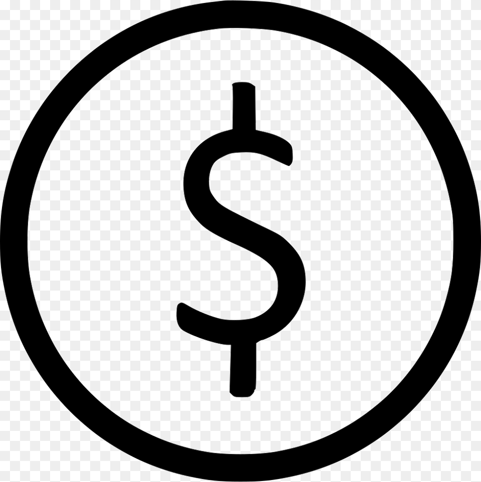 Usd Dollar Value Exchange Money Money Sign Black And White, Symbol, Text, Number, Ammunition Png Image