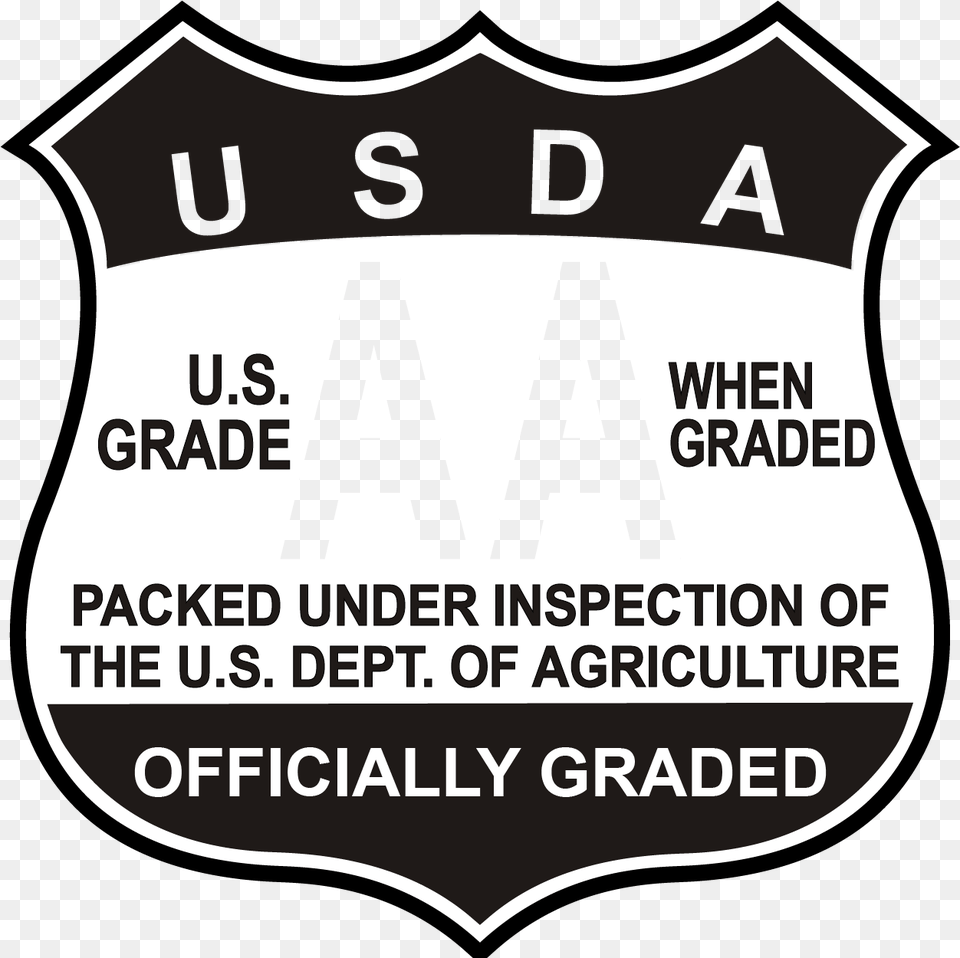 Usda Grade B Of Cheese, Logo, Badge, Symbol Free Png Download