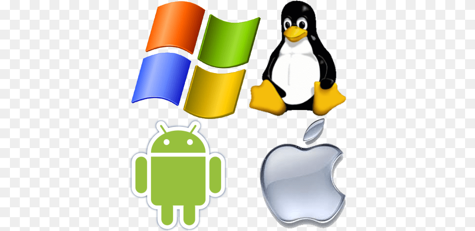 Use Dolphin Emulator Linux Penguin, Logo, Animal, Bird Free Png Download