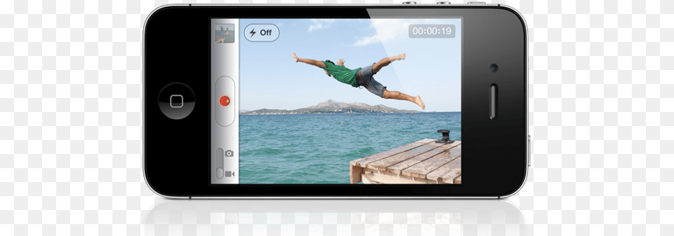 Use Iphone 4s In Iphone Video, Electronics, Person, Phone, Water Free Png Download